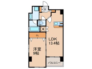 グレンパ－ク梅田北の物件間取画像